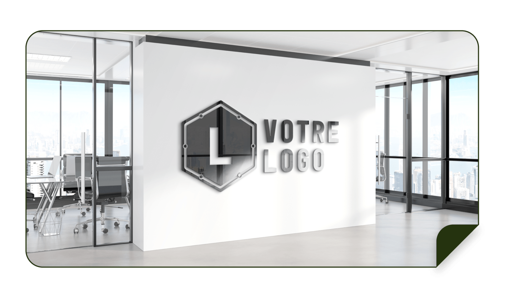 Photo d'un exemple de décoration bureau